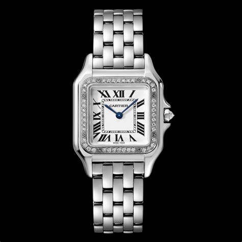 cartier white gold watch